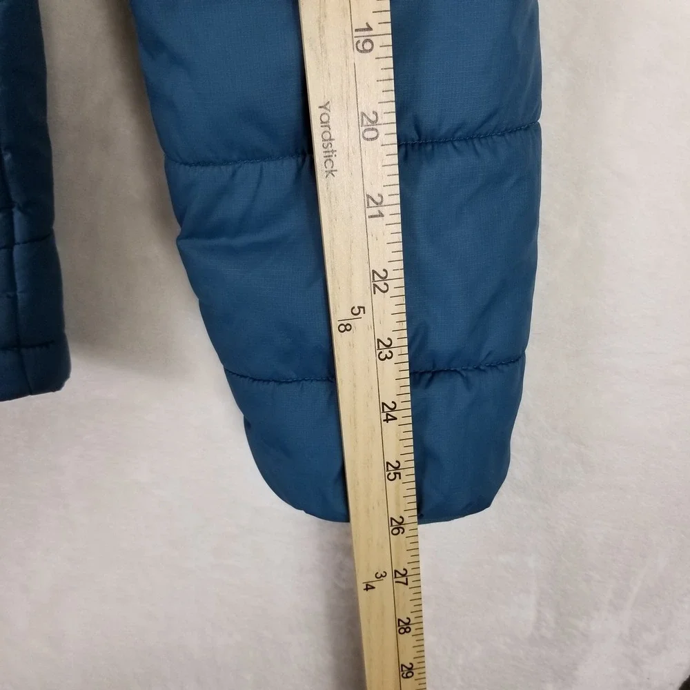 Under Armour Puffer Jacket Men XL Blue ColdGear Infrared Insulated Quilted Zip